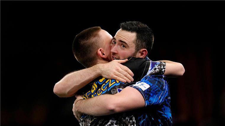 Deutsche Darts-Hoffnung zwischen Playstation und Einstein Ricardo Pietreczkos größtes WM-Spiel: Das Match gegen Luke Humphries im Dezember 2023.