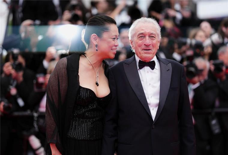 Robert De Niro und seine Partnerin Tiffany Chen.