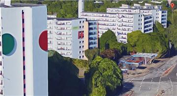 Rund 1000 Euro Schaden sind an dieser Tankstelle an der Hans-Böckler-Straße in Leherheide entstanden. Ein Brummi-Fahrer hatte das Dach gerammt.