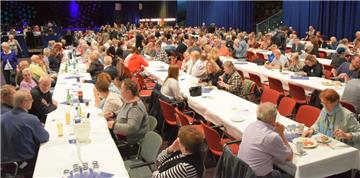 Rund 1100 Besucher kamen zum Sängerwettstreit &quot;Seebeck am Markt&quot;. Foto...