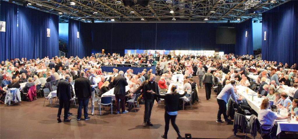 Rund 1100 Besucher kamen zum Sängerwettstreit &quot;Seebeck am Markt&quot;. Foto...