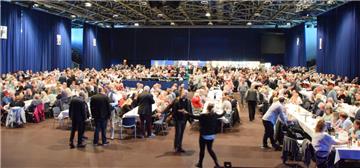Rund 1100 Besucher kamen zum Sängerwettstreit &quot;Seebeck am Markt&quot;. Foto...