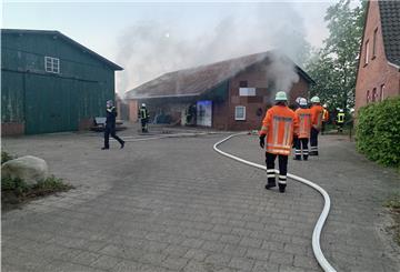 Rund 70 Feuerwehrleute waren an der Brandstelle im Einsatz.
