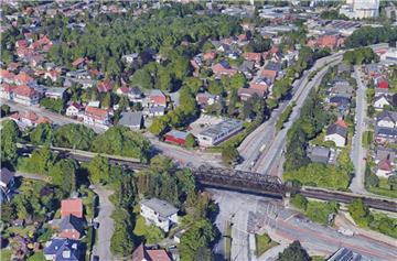 Rund um den Heideweg in Leherheide mussten 150 Bürger ihre Wohnungen verlassen.