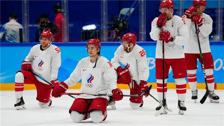 Russland ficht Olympia-Ausschluss des Eishockeyteams an Russische Mannschaften sind wegen des Kriegs gegen die Ukraine von internationalen Wettbewerben ausgeschlossen.