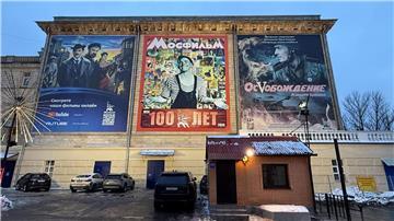 Russlands größtes Filmstudio besteht seit 100 Jahren.  