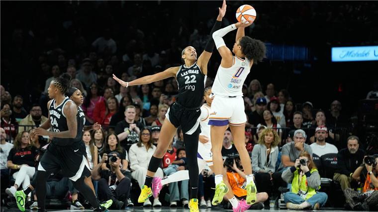 Frust ist da, Hoffnung auch: Saballys schwierige WNBA-Finals Saballys Leistungen sind für die Chancen der Mercury entscheidend. (Archivbild)