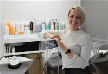 Sabrina Bückmann ist Inhaberin des Haarwerk in Langen.