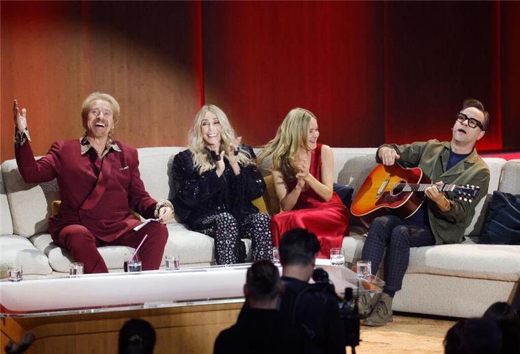 Sängerin Cher, Schauspielerin Stefanie Stappenbeck und Jan Josef Liefers waren zu Gast bei Thomas Gottschalk.