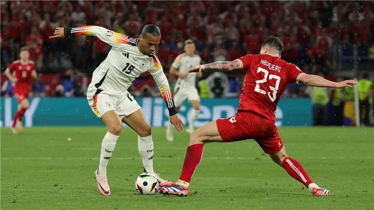 Der Mann, der nicht zündet: Sanés Turnier-Makel Sané spielte im Dänemark-Spiel von Anfang an - konnte aber nicht glänzen.