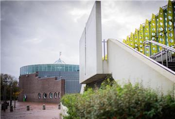 Außenansicht der Stadthalle Bremerhaven.