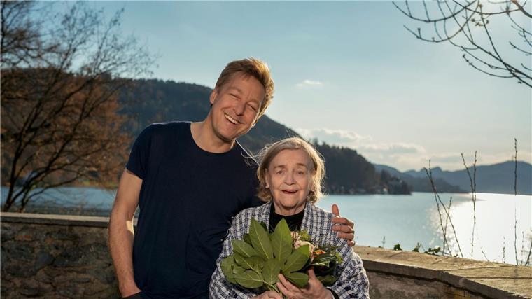 Schauspieler Max Müller und seine Mutter Mathilde: Beide haben heute Geburtstag. 