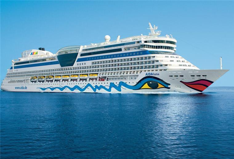 Jetzt wird es exklusiv: Aida Cruises modernisiert Kreuzfahrtschiffe Kreuzfahrtschiff AidaLuna Meer Himmel