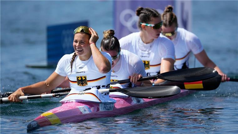 EM-Bronze für deutschen Kajak-Vierer der Frauen Schlagfrau Paulina Paszek führte das Boot bei der EM zu Bronze.
