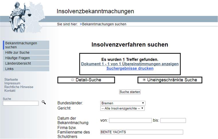 Junge Bremerhavener Yachtbauer in der Krise Insolvenzverwalter soll helfen: Schlechte Nachrichten: Die jungen Bootsbauer von Bente Yachts mussten Insolvenz anmelden.