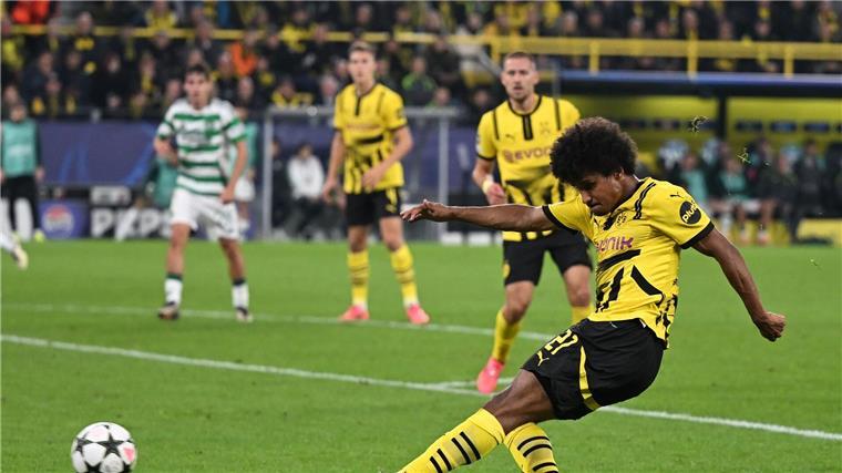 Dreierpack dank Brokkoli: Dortmund feiert Adeyemi Schnell und neuerdings auch torgefährlich: BVB-Angreifer Karim Adeyemi traf beim 7:1 gegen Celtic Glasgow nach Belieben.