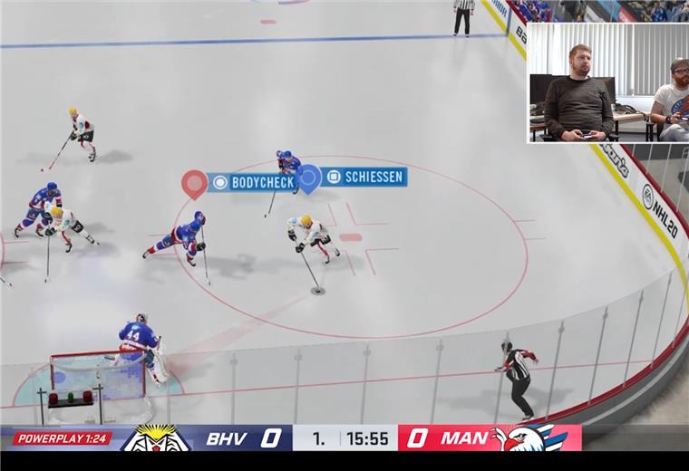 Fischtown Pinguins feiern virtuellen Meistertitel Schon früh im fünften Finalspiel kamen die Fischtown Pinguins in eine vielversprechende Überzahl-Situation.