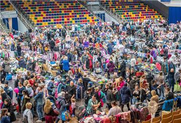 Schon in den vergangenen Jahren war viel los bei den Flohmärkten in der Stadthalle.
