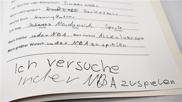Schon mit zehn Jahren wünschte sich Dennis Schröder, in der besten Basketball-Liga der Welt zu spielen.