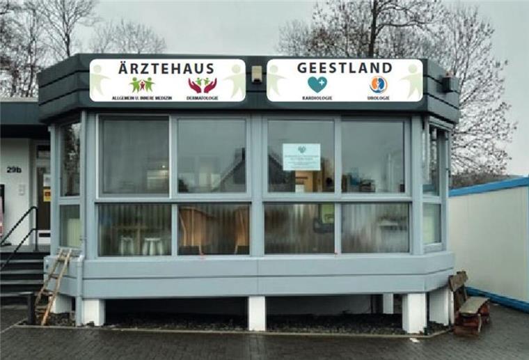 Ärztehaus Geestland geht an den Start Das Ärztehaus Geestland.