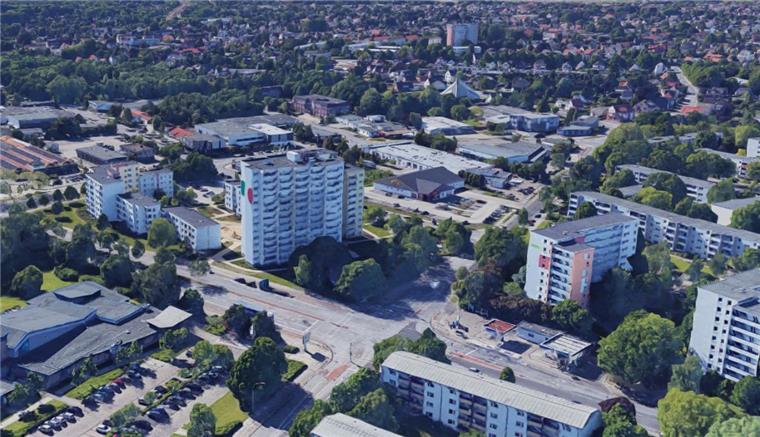 Leherheide: Radfahrer knallt gegen Laster Schwerer Unfall im toten Winkel auf der Kreuzung Hans-Böckler-Straße/Kurt-Schumacher-Straße in Bremerhaven-Leherheide.