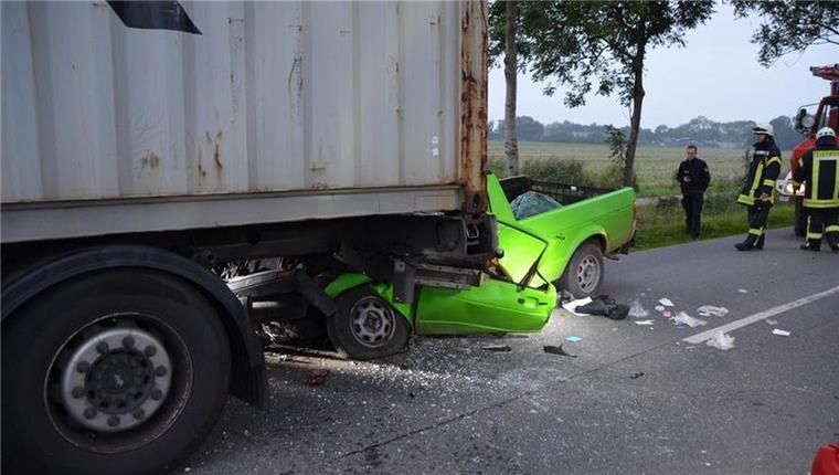Schwerer Unfall in der Nähe von Neuhaus (Oste).