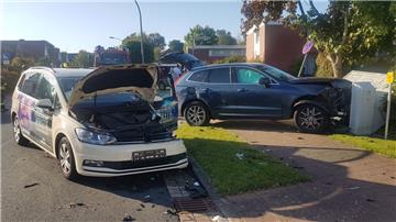 Schwerer Verkehrsunfall in Loxstedt.