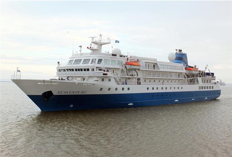 Bremerhaven: Das macht die „Seaventure“ so besonders „Seaventure“ kurz vor der Ankunft an der Columbuskaje.