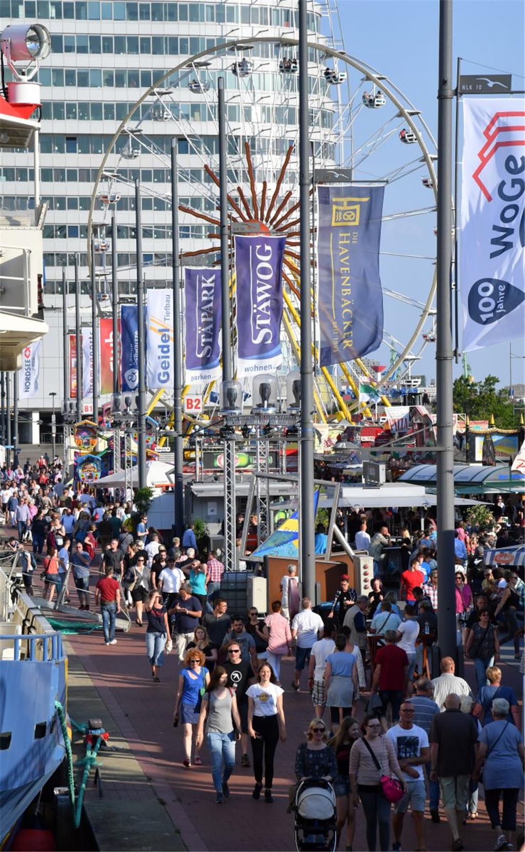 Seestadtfest in Bremerhaven. Foto: Scheschonka