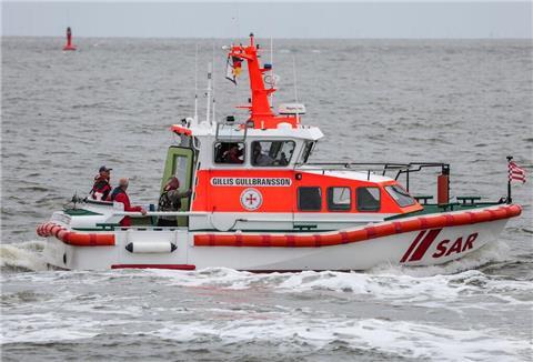 Ein Boot der DGzRS