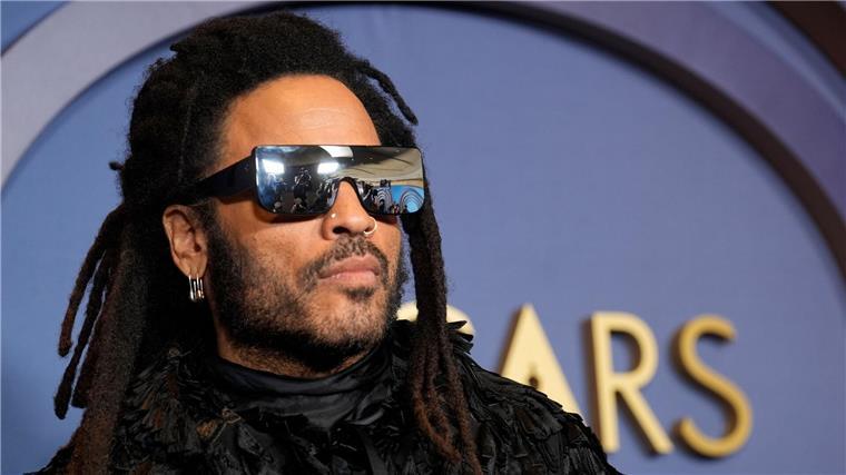Sehr cool: Lenny Kravitz.