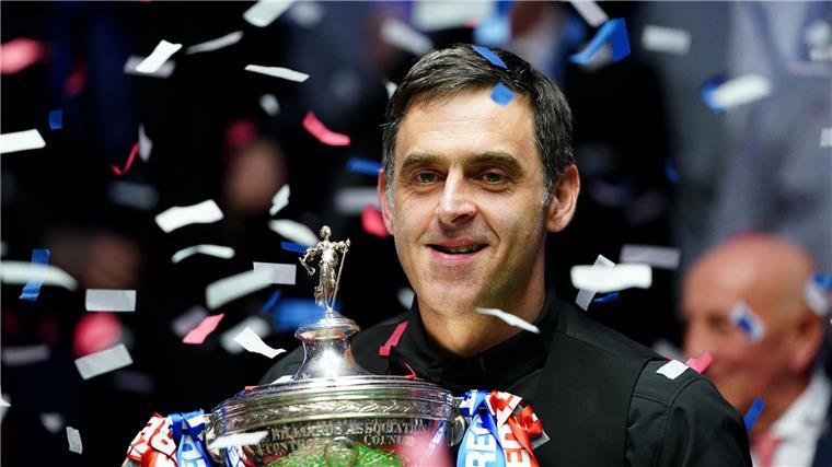 Grüße aus Riad: Das Snooker-Genie und sein WM-Geheimnis Sein bisher letzter WM-Titel: O’Sullivan triumphierte 2022.