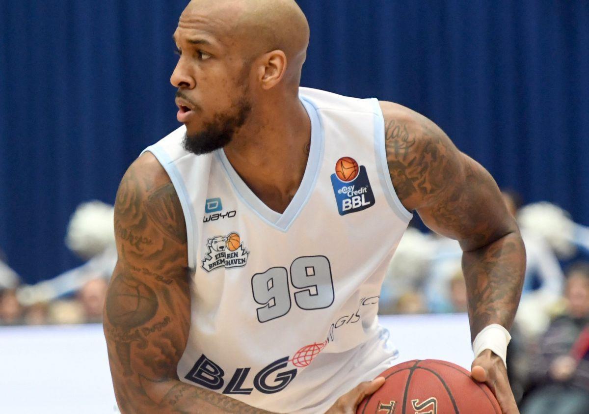 Eisbären Bremerhaven haben das BBL-Team der Stunde zu Gast Sein Einsatz gegen Alba ist noch offen: Eisbären-Forward Gilbert Brown.
