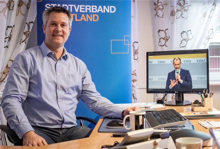 Frank Berghorn war beim CDU-Parteitag online dabei Frank Berghorn