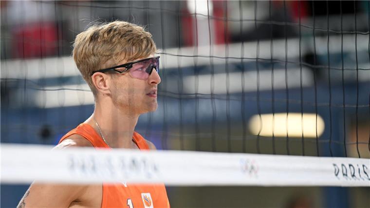 Sein Olympiastart war heftig umstritten: Beachvolleyballer van de Velde