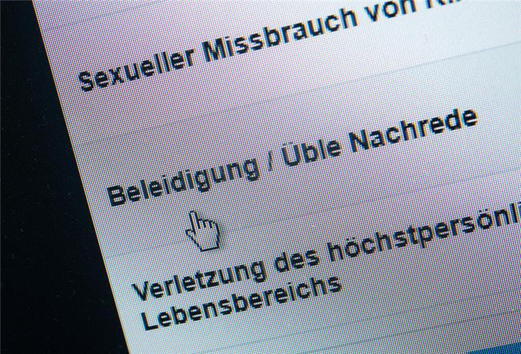 Screenshot Hasskommentar Internet