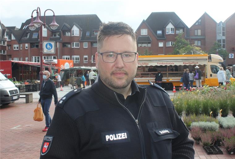 Seit Anfang des Jahres ist Daniel Schönig Kontaktbereichsbeamter in Nordenham.