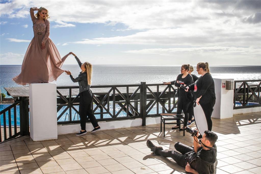 Seit einer Woche bereiten sich die Damen auf Fuerteventura auf das Finale der Miss-Germany-Wahl am 18. Februar vor.