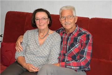 Seit fünf Jahrzehnten ein glückliches Paar: Anke und Dieter Gregorius. 