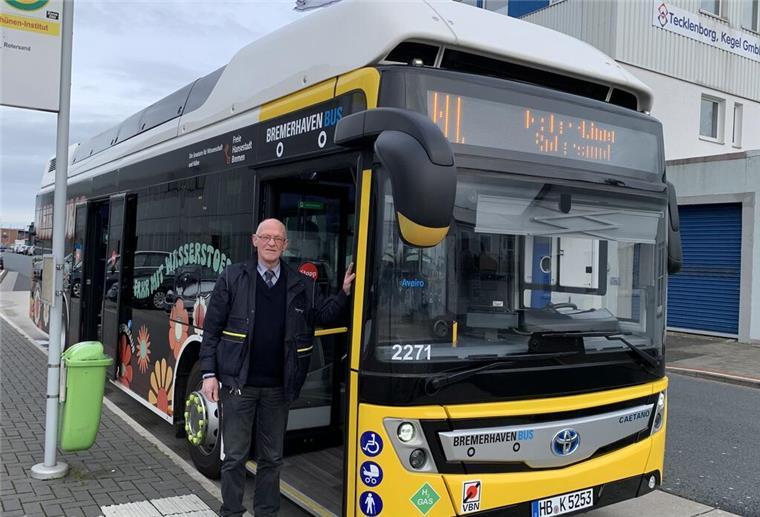 Wo sind denn die Bremerhavener Wasserstoffbusse hin? Seit Januar fahren in Bremerhaven Wasserstoffbusse. Manchmal bleiben sie wegen technischer Schwierigkeiten aber auf dem Betriebshof.
