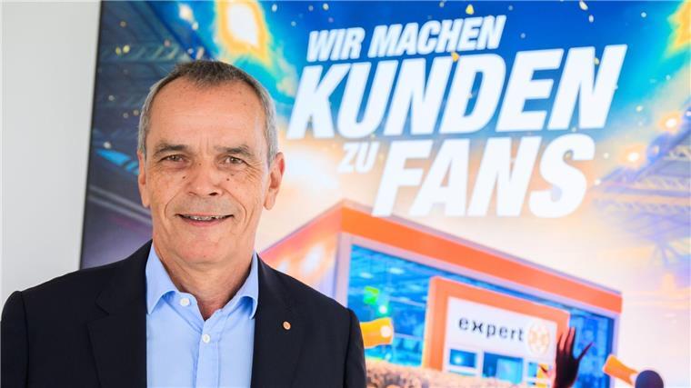 Expert kämpft gegen Umsatzrückgang und Online-Konkurrenz Seit knapp sieben Jahren steht Müller an der Spitze des Expert-Konzerns. (Archivbild)