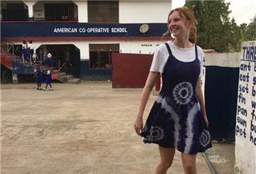 Seit Montag sind die Schulen in Ghana geschlossen. Dazu zählt auch die "American Cooperative School" in Effiduasi, an der Annika Hoops aus Langen bis zuletzt noch ihren Freiwilligendienst geleistet hat.