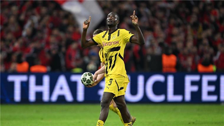 Starke Gegner im Viertelfinale Serhou Guirassy ist einer der besten Stürmer bei Borussia Dortmund.