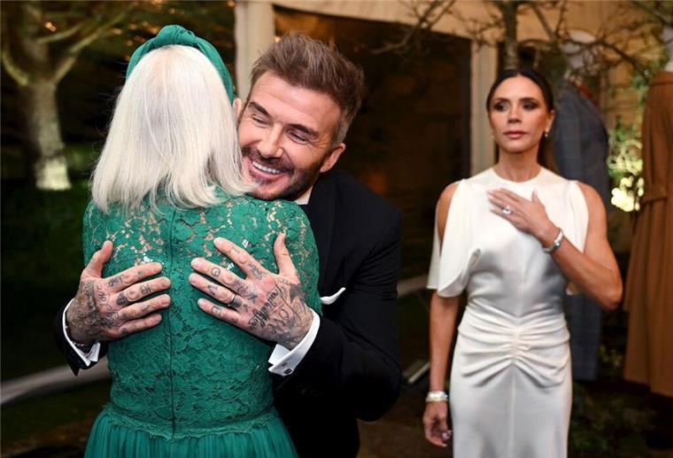 Charles diniert mit Beckhams, Mirren und Versace Serviert wurden italienische Slow-Food-Gerichte aus regionalen Zutaten.