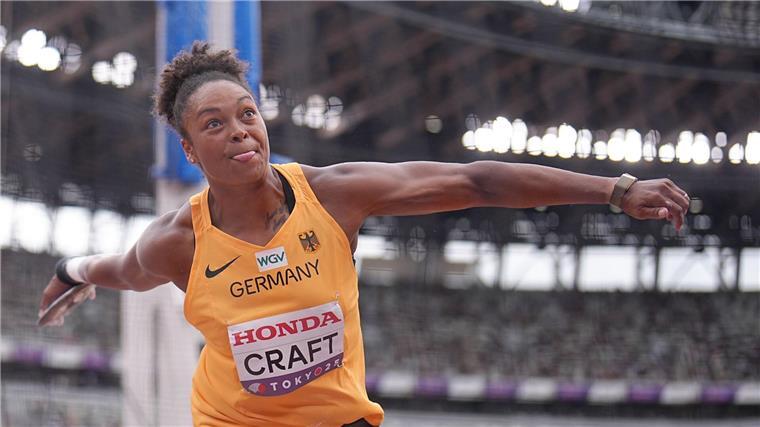 Shanice Craft konnte sich als einzige deutsche Diskuswerferin fürs Finale qualifizieren.