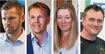 Sie alle stehen vor neuen Aufgaben im Rathaus (von links): Oliver Fröhlich ist seit September Projektmanager, Guido Dieckmann wird ab 1. November
Bürgermeister, Claudia Lühmann dann Geschäftsbereichsleiterin „Innerer Service“ und André Holscher leitet schon jetzt kommissarisch den Geschäftsbereich „Bürgerservice“. 