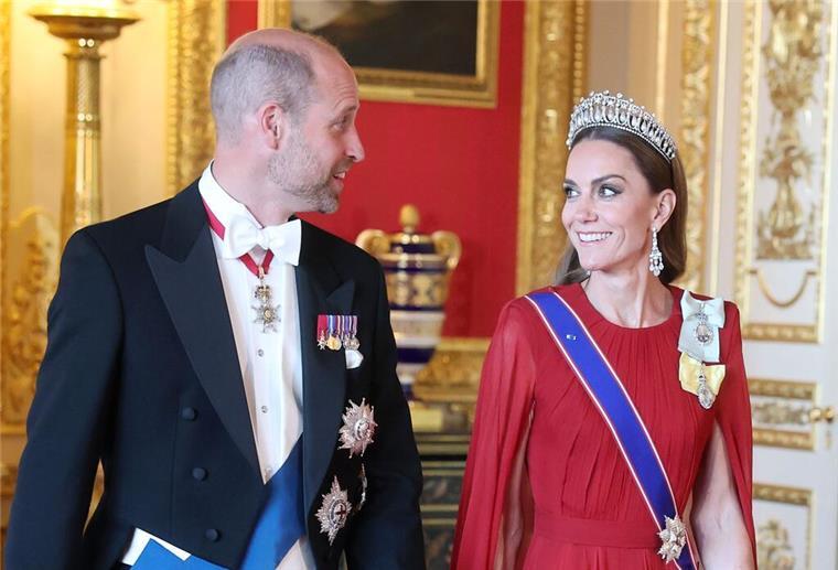„Forever Home“ - Was hinter William und Kates Umzug steckt Sie haben gut lachen: Prinz William und Kate dürfen sich auf ein neues Zuhause freuen. (Archivbild)
