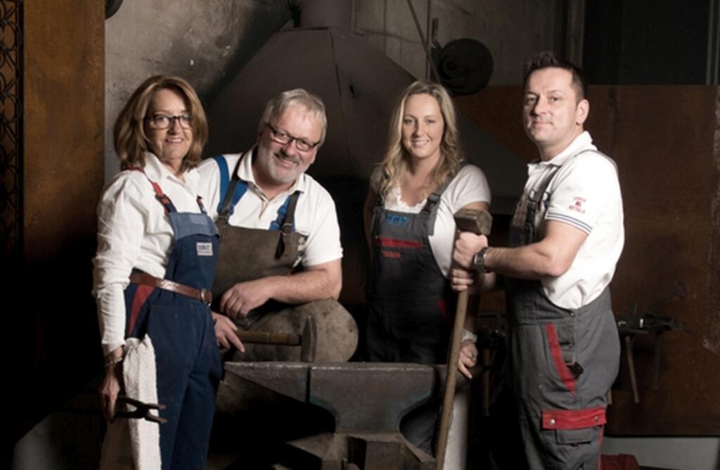Familie Demelt, Edith und Bernd Demelt, Mandy und Markus Demelt