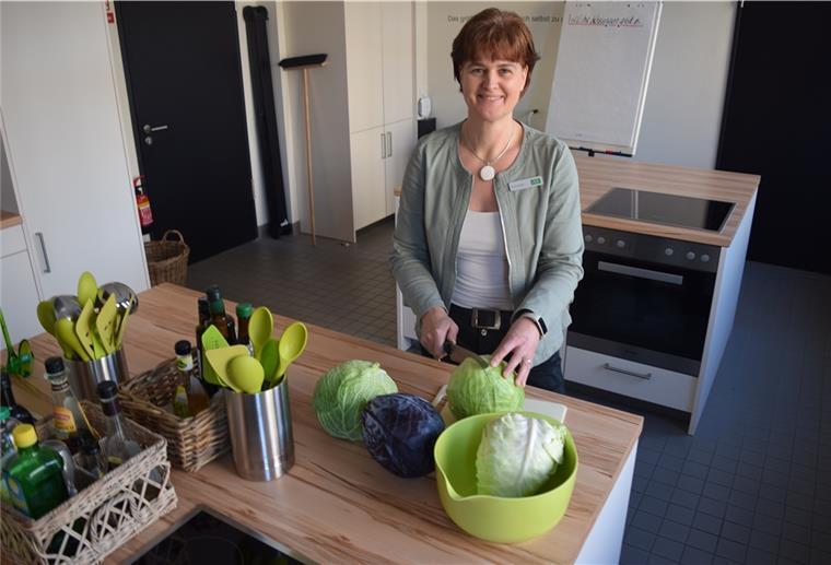 Sie weiß, wie gesunde Ernährung funktioniert: AOK-Ökotrophologin Diana Haack. 