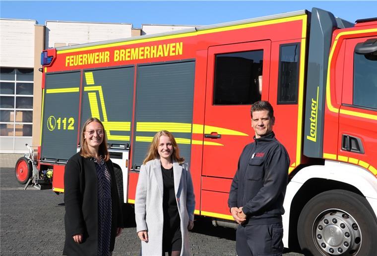 Die „Seestadtretter“ suchen über soziale Medien Verstärkung Bilder von der Feuerwehr Bremerhaven